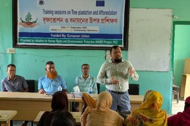 কলমাকান্দায় পরিবেশ রক্ষায় বৃক্ষরোপণ প্রশিক্ষণ কর্মশালা অনুষ্ঠিত