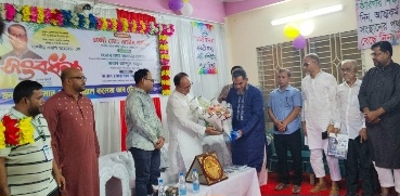 কুমিল্লা ৫ এর সংসদ সদস্য জসীমউদ্দীনকে সংবর্ধনা প্রদান 