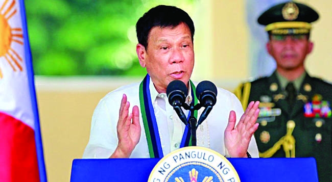 Duterte threatens with martial law