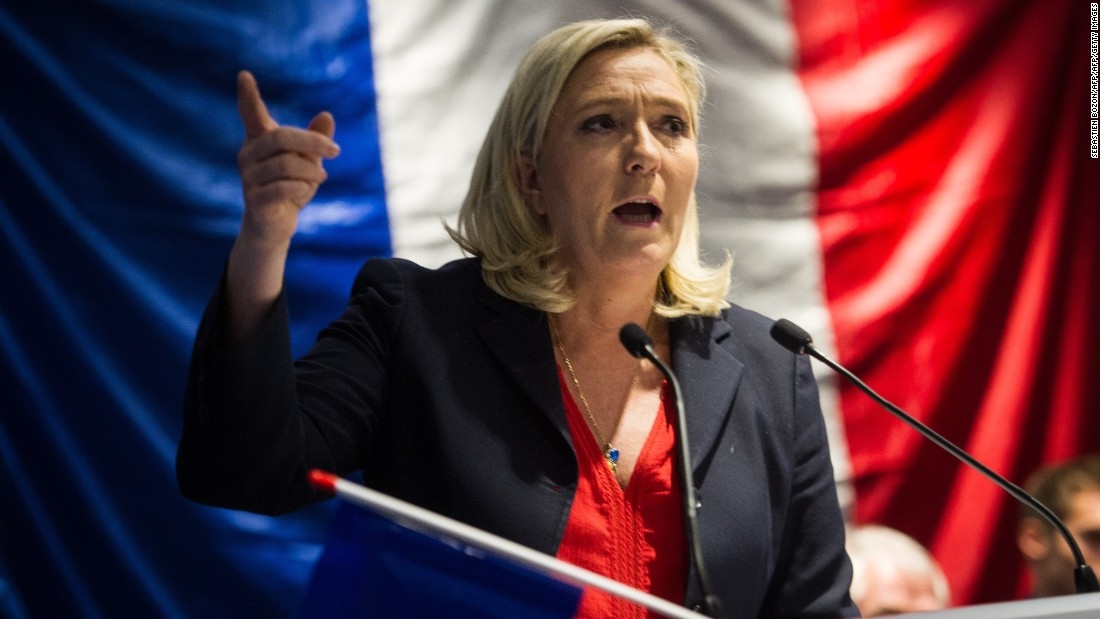 Le Pen steps aside as party leader