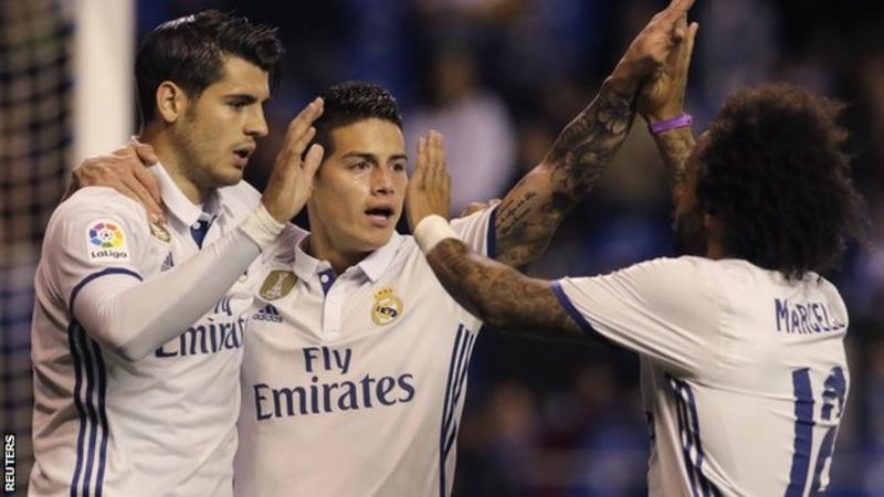 Real Madrid back to winning ways in La Liga