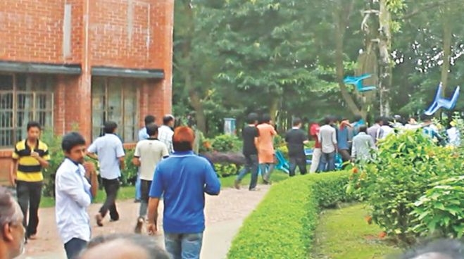 JU closed sine die, 42 students detained 