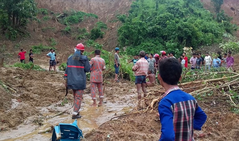 Heavy rain in Ctg region warns of more landslides