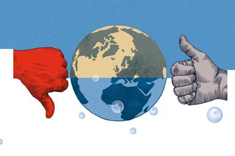 Climate debate vs ideological lines