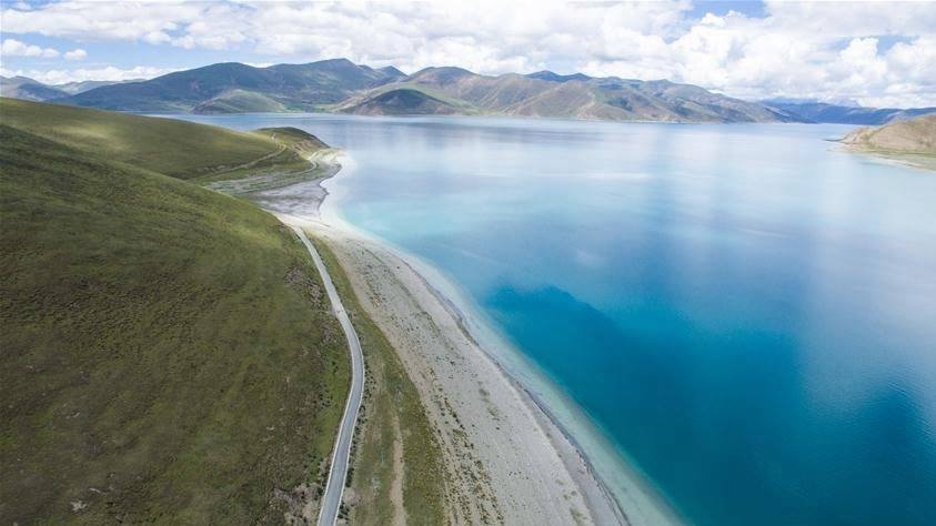 Amazing lake to visit in Tibet