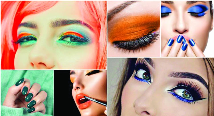 Get that perfect tri-colored make-up look