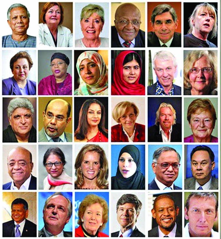 12 Nobel laureates for UN to intervene
