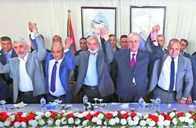 Palestinian factions reach deal in Cairo