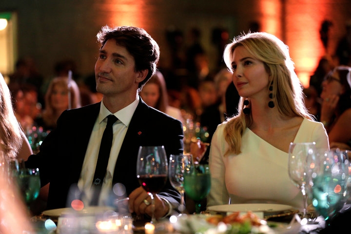 Ivanka, Trudeau continue their chummy relationship 