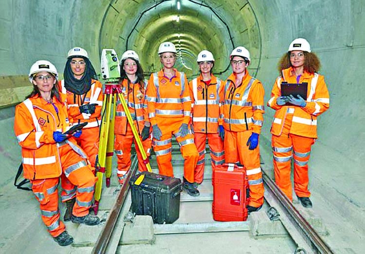 Female engineers behind the biggest UK construction