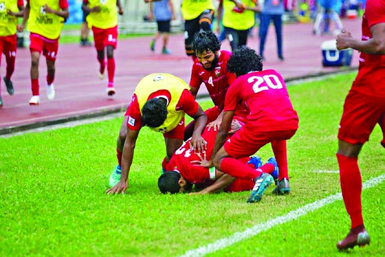 Maldives reach SAFF final thrashing Nepal