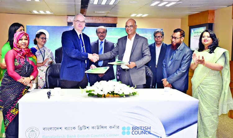British Council set up satellite library at BB