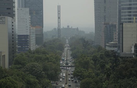 Mexico City declares pollution alert over smoke from fires