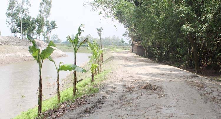 Repaired road ends people's sufferings