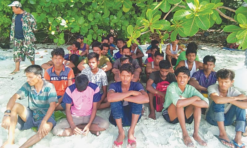 65 Rohingyas found shipwrecked in Thailand