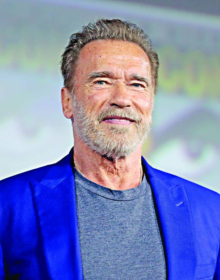 Arnold wishes to go back in time as 'Terminator'