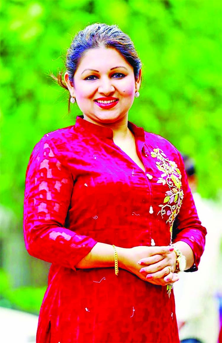 Dithi Anwar gives her voice for film 
