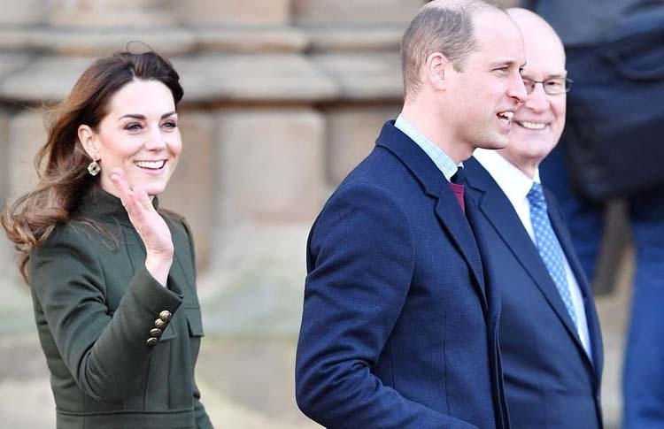 Prince William, Kate visit Bradford amid Megxit crisis
