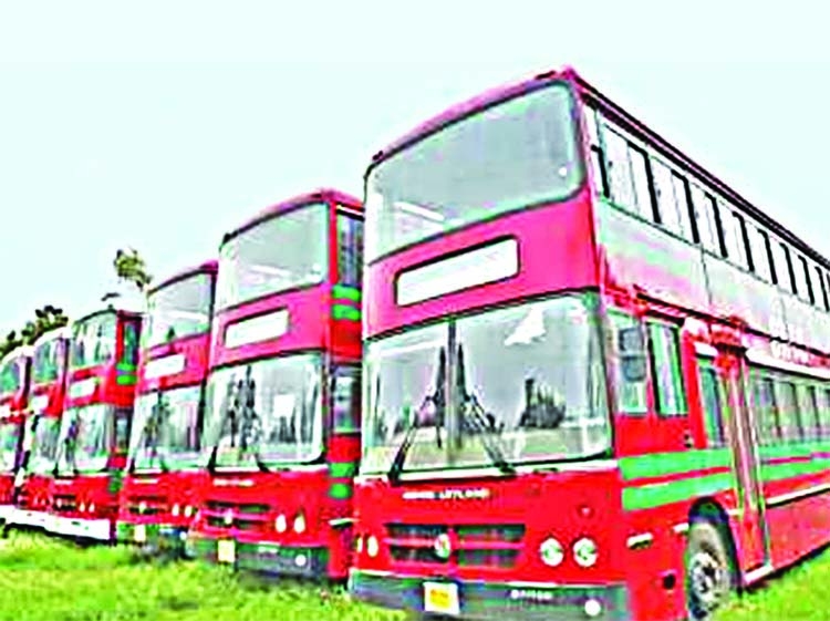 Ctg students get 10 double-decker buses