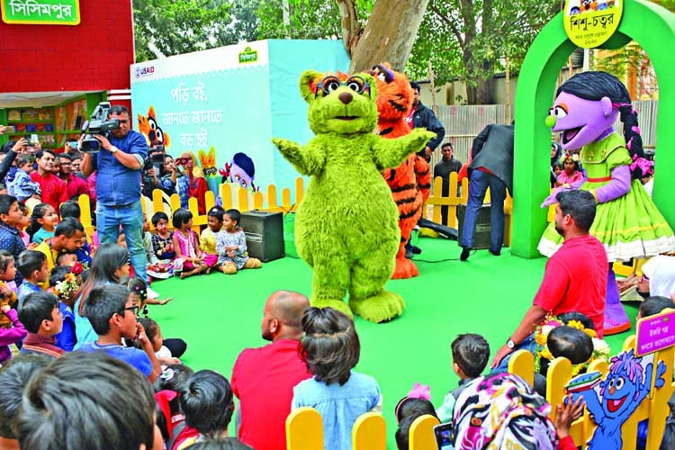 Ekushey Book Fair: a heaven for children