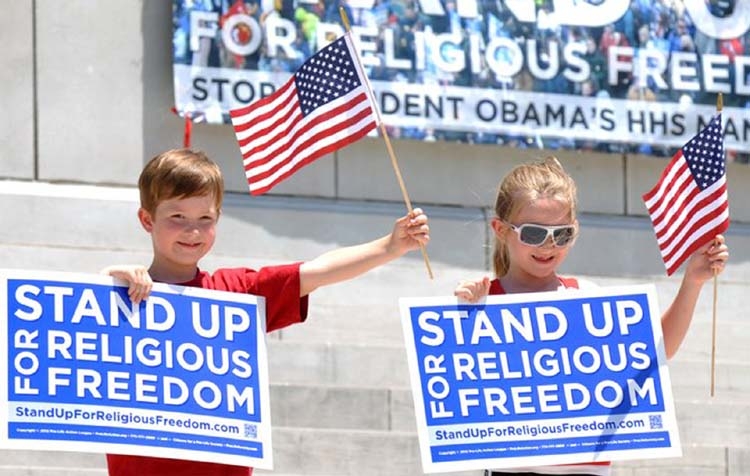 Religious freedoms under attack - US can promote and protect liberty globally