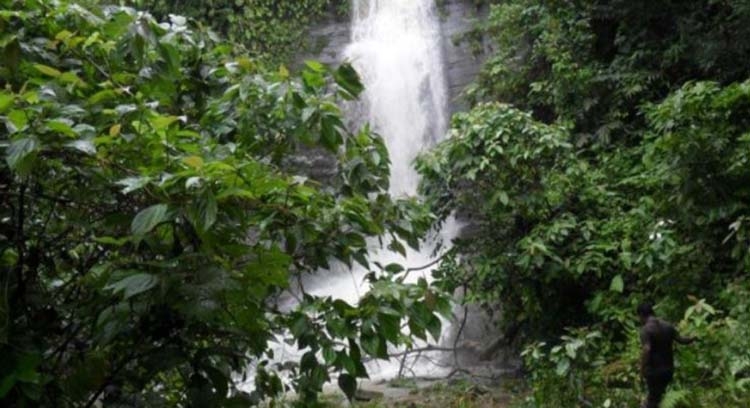 Kasing Waterfall in Khagrachari