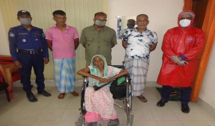 Sons arrested for abandoning mother 