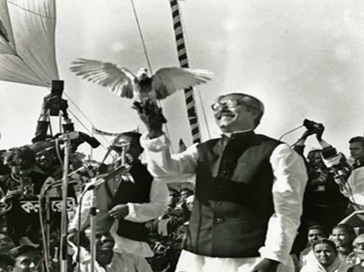 Bangabandhu Sheikh Mujibur Rahman and The Joliot-Curie Medal of Peace award