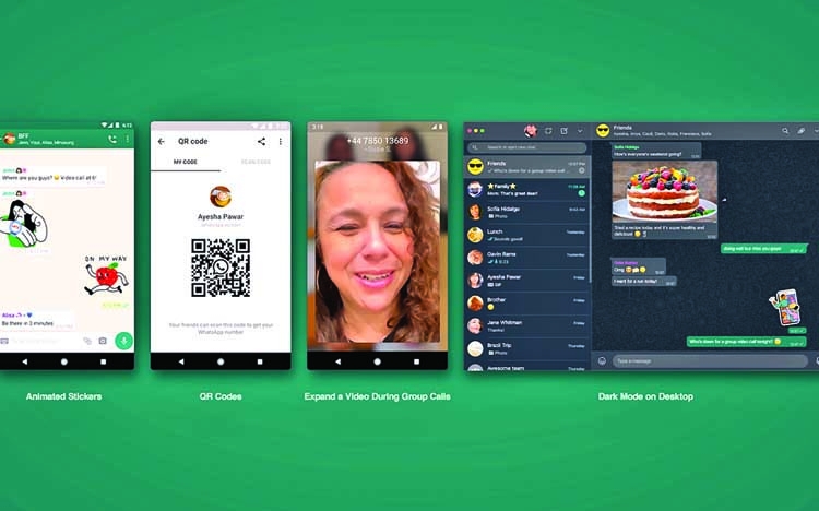 WhatsApp introduces animated stickers and QR codes