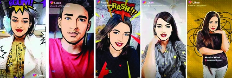 Bangladeshi stars made video  with modern effect