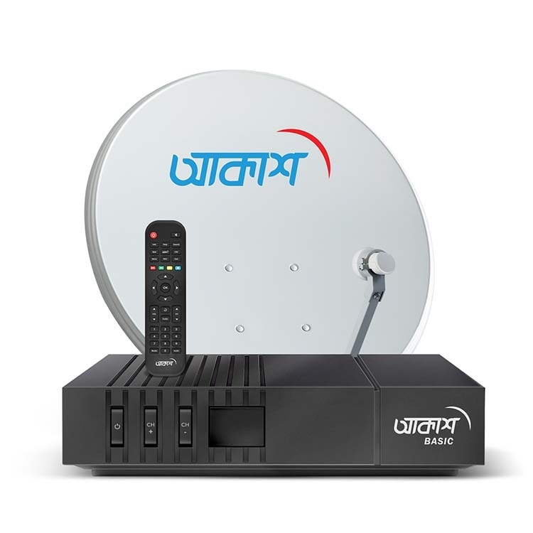 AKASH DTH offers basic connection package