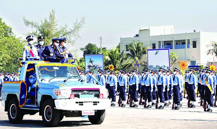Passing out parade of 64 BAF female recruits held