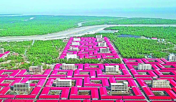 'Alhamdulillah, more than happy  with Bhasan Char facilities'