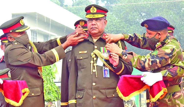Debut of 1st Colonel Commandant of remount veterinary and farm corps
