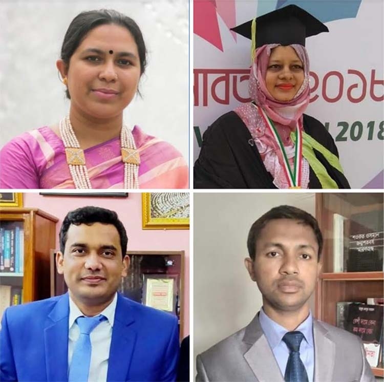 Four IU teachers obtain PhD degree