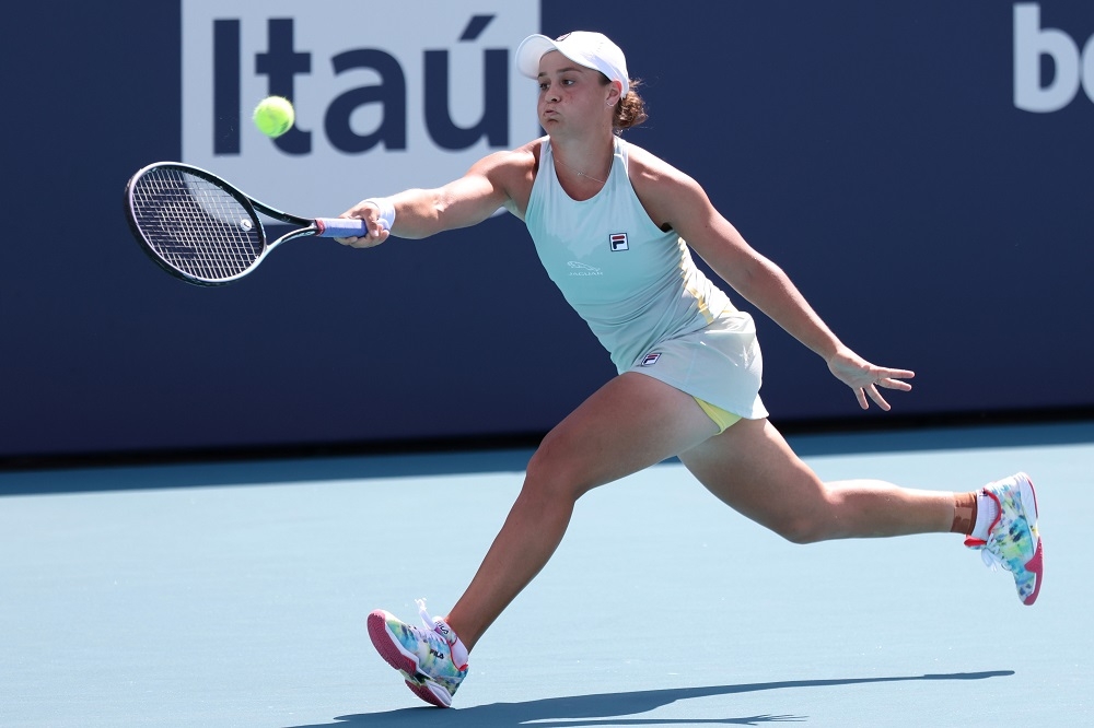 Barty, Medvedev march on in Miami, Korda run continues
