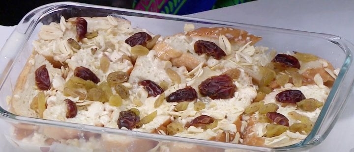 Delicious Eid desserts in microwave oven