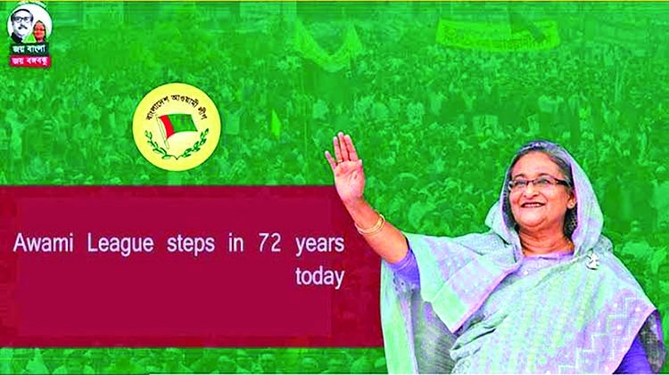 Glorious 72 Years of the Awami League: Timeto Evaluate Dedicated Leaders