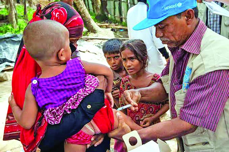 Effective Campaign for Effective Vaccination in Rohingya Camps