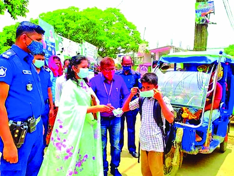 Face masks limit Covid spread