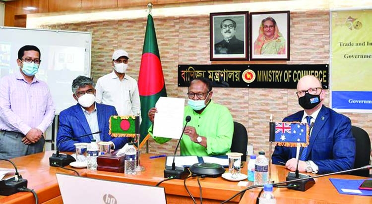 Bangladesh inks TIFA deal with Australia