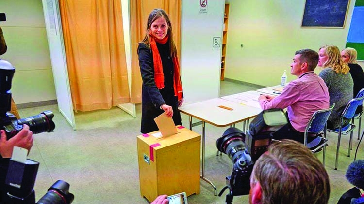 Iceland elects Europe's first  female majority parliament