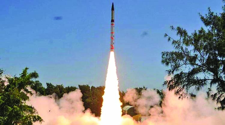 India Successfully Test fires Surface to surface Ballistic Missile Agni 