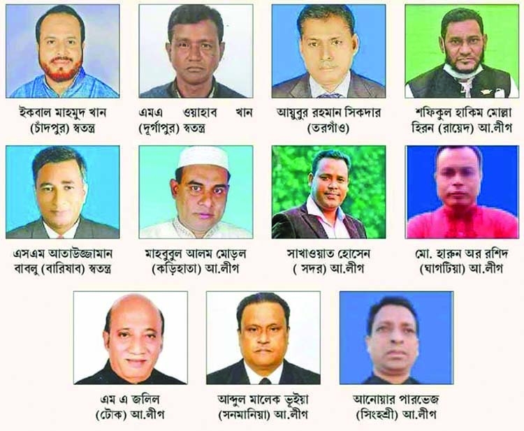 AL wins 8 chairmen posts, independent 3 in Kapasia UP elections