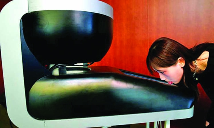 Japan invents lickable screen to imitate food flavors