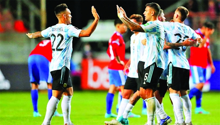 Messi rested but Argentina still too good for Chile