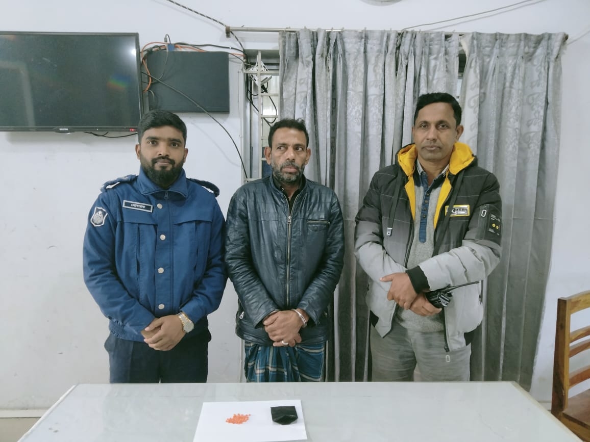 ‘Drug dealer’ held with yaba tablets in Sarail 
