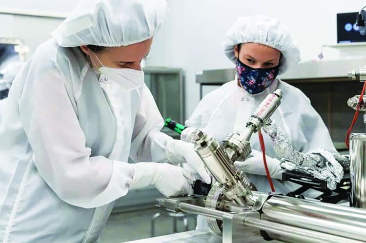 NASA opens sample taken from the Moon 50 years on