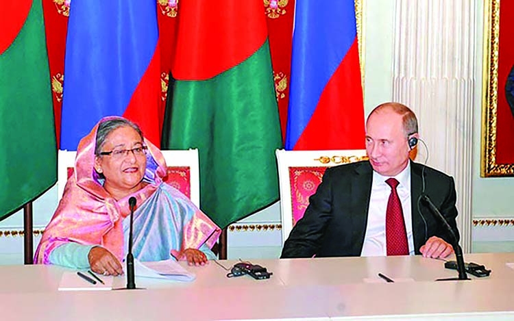 Bangladesh Rashedul Friend Fifty Years of Friendly Relations between the Russian Federation and ...
