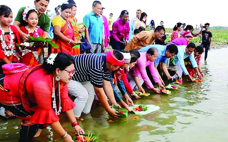 Boisabi festival begins in Rangamati 
